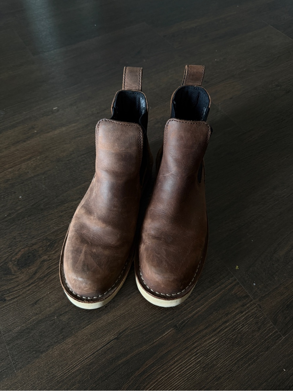 Danner Brown Leather Chukka Boots